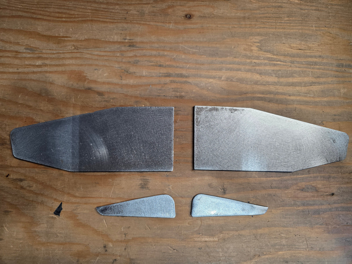 O2 Fabrication Cab Mount Chop Plates