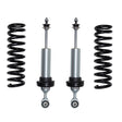 Two shock absorbers with springs on a white background, featuring the Bilstein brand.