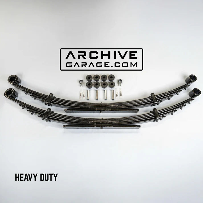 Archive Garage Tacoma 2005-2023 Explorer Series Heavy Duty Lift leaf Springs  (PAIR)