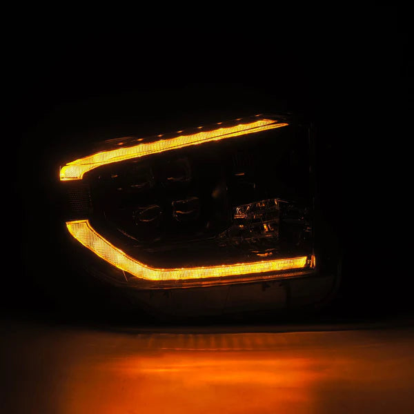 Alpharex 2014-21 Tundra MK II NOVA-Series LED Projector Headlights Alpha-Black