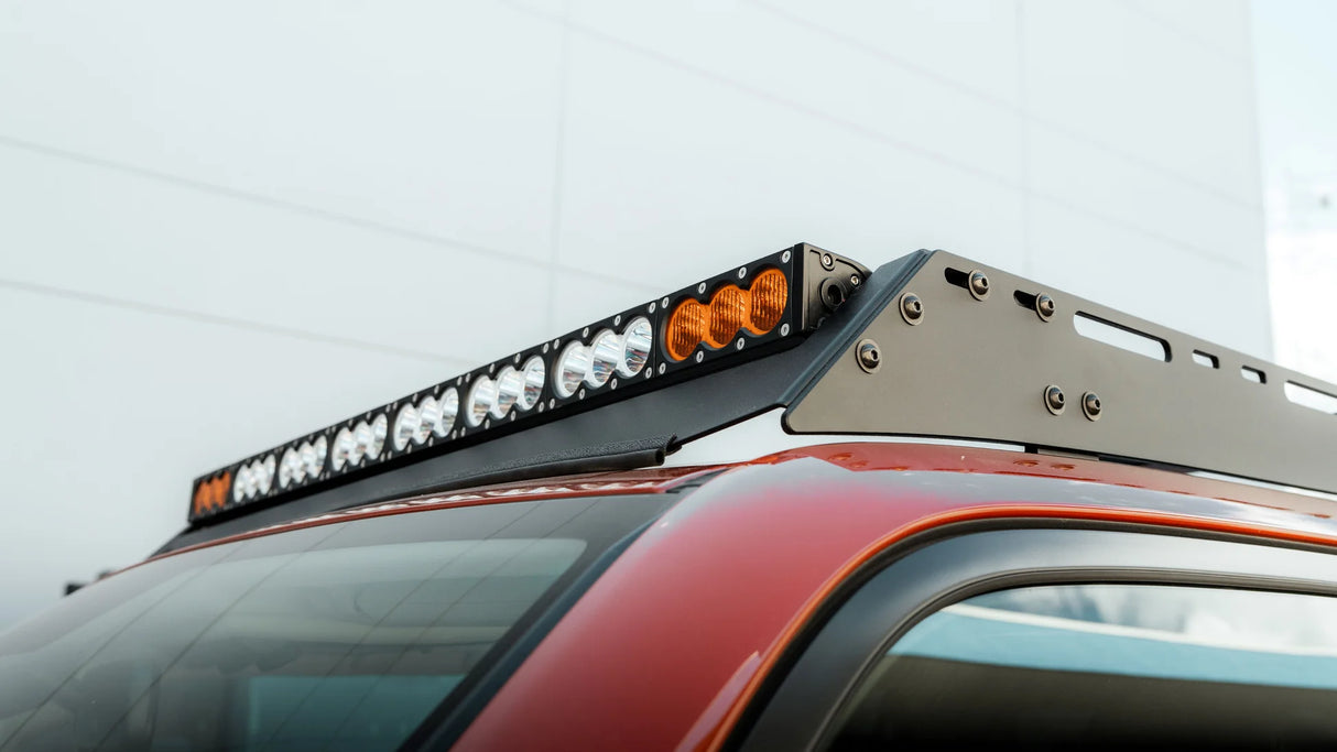 5th Gen 4Runner Roof Rack with light bar Greenlane offroad
