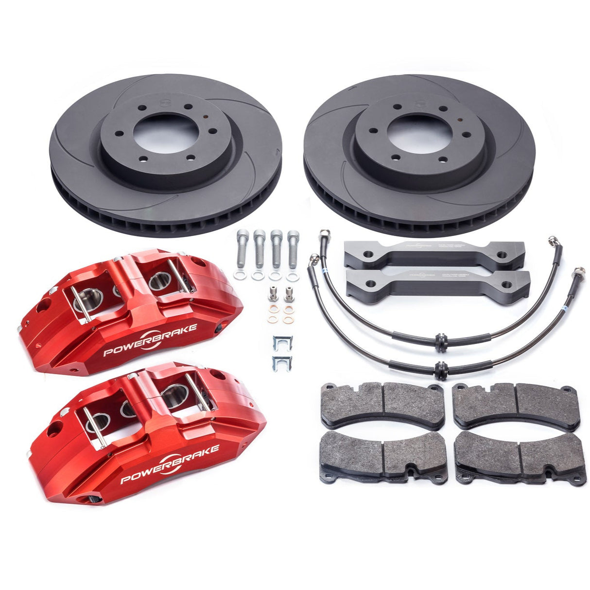 PowerBrake 2005+ Tacoma X-Line Stage Brake Kit (Stage 1)