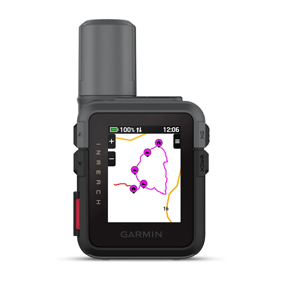 Garmin InReach device on a white background