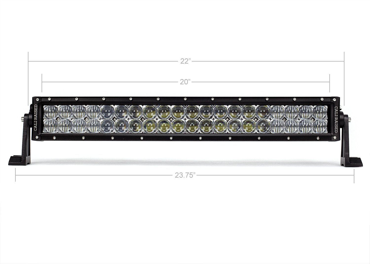 21.5" Dual Row 5D Optic OSRAM LED Bar - Cali Raised LED