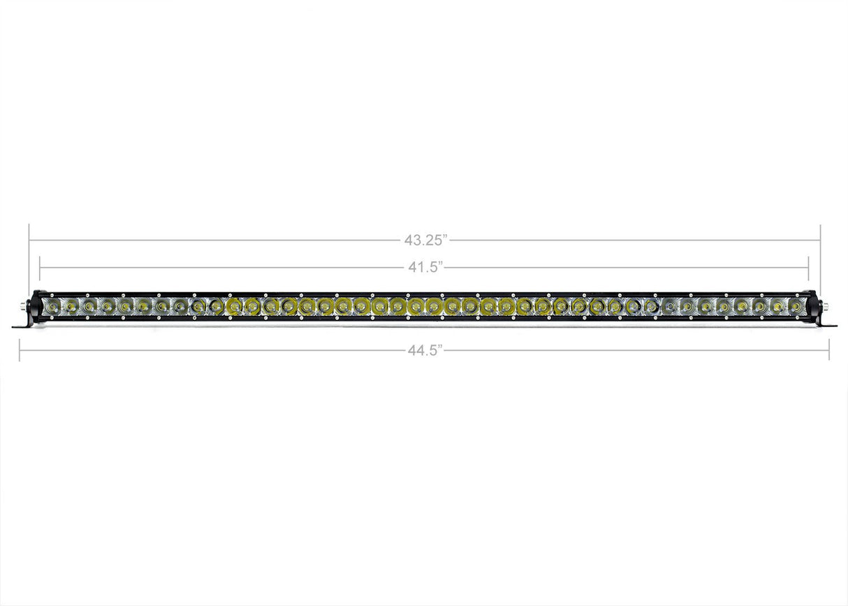 Copy of 42" Slim Single Row LED Bar (AMBER) - Cali Raised LED