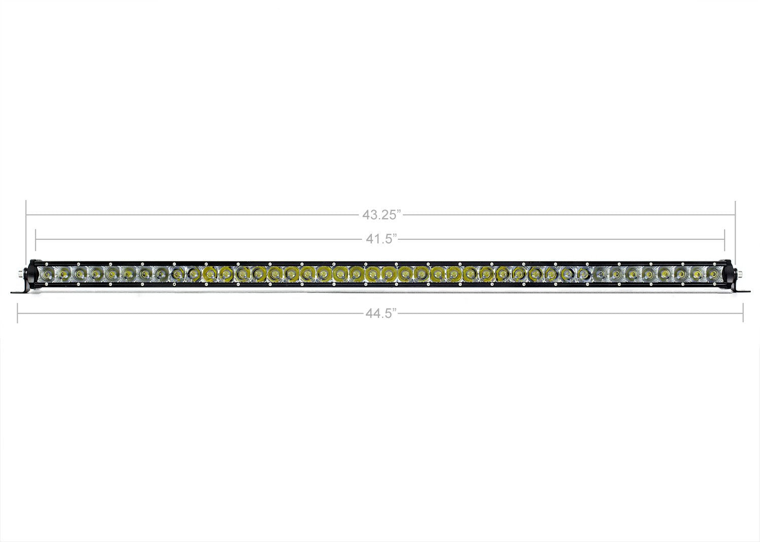 Copy of 42" Slim Single Row LED Bar (AMBER) - Cali Raised LED
