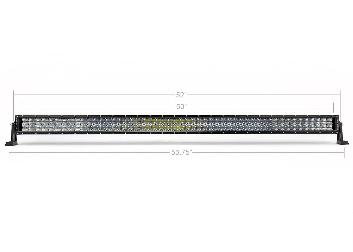 52" Dual Row 5D Optic OSRAM Led Bar - Cali Raised LED