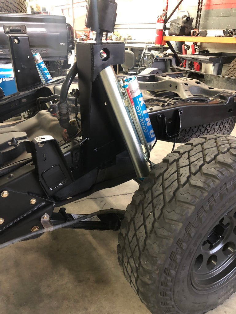 JD Fabrication 2005-2023 Tacoma Spring Under Rear Shock Mounts