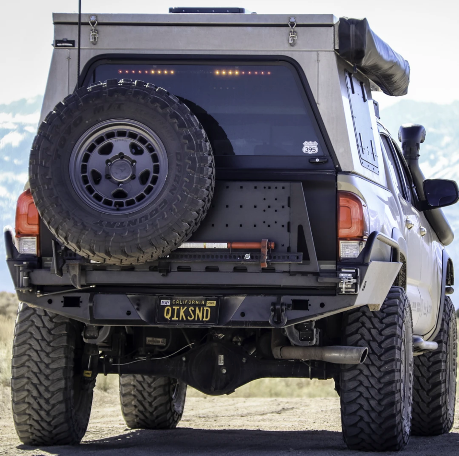 C4 Fabrication 2016-2023 Tacoma Overland Series High Clearance Rear Bumper