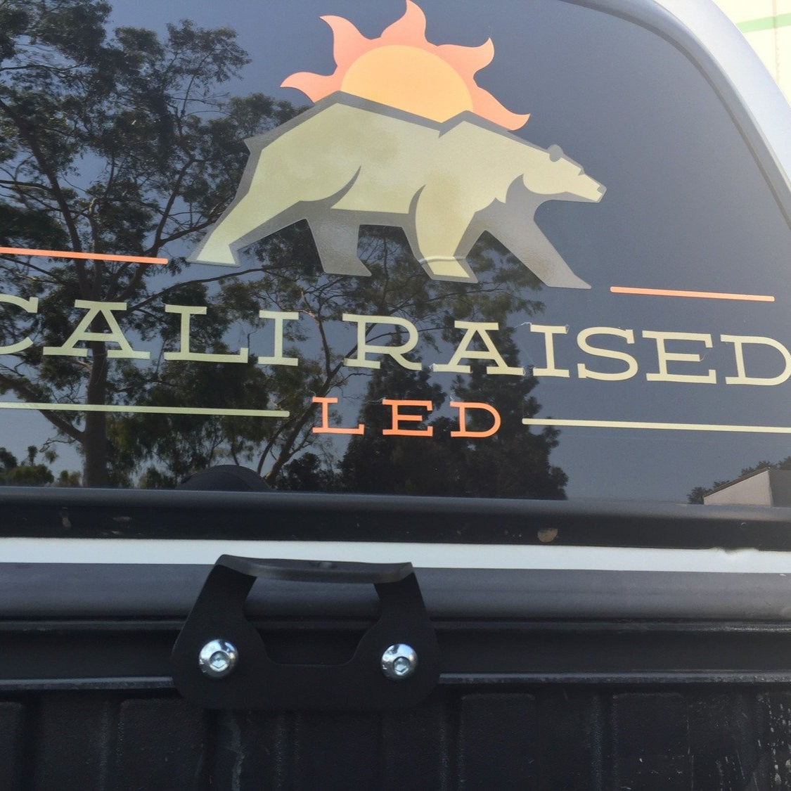 Toyota Truck Bed Rail LED Pod Mounting Brackets - Cali Raised LED