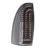 Car LED tail light on a white background