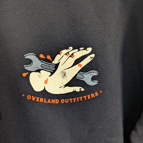 Overland Outfitters Built By Bloody Knuckles Hoodie - Hand