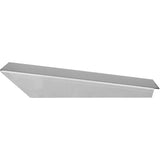 Metallic object on a white background