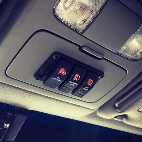 Cali Raised Rocker Switch Panel (3) for 2016-2023 Toyota Tacoma