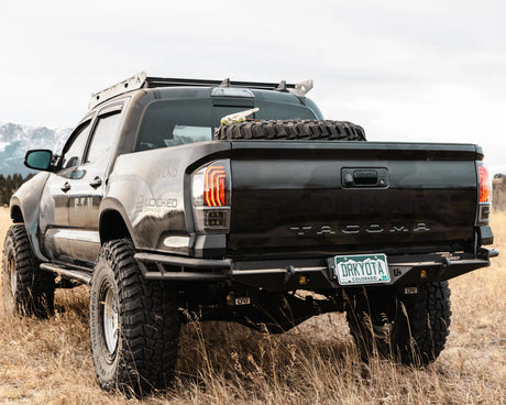 C4 Fabrication 2016-2023 Tacoma Rock Runner Rear High Clearance Rear Bumper