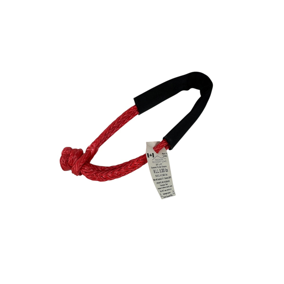 Freedom Recovery Gear Tuff-X 3/8″ x 10″ Xtreme Trail Soft Shackle MBS 41,500 lb