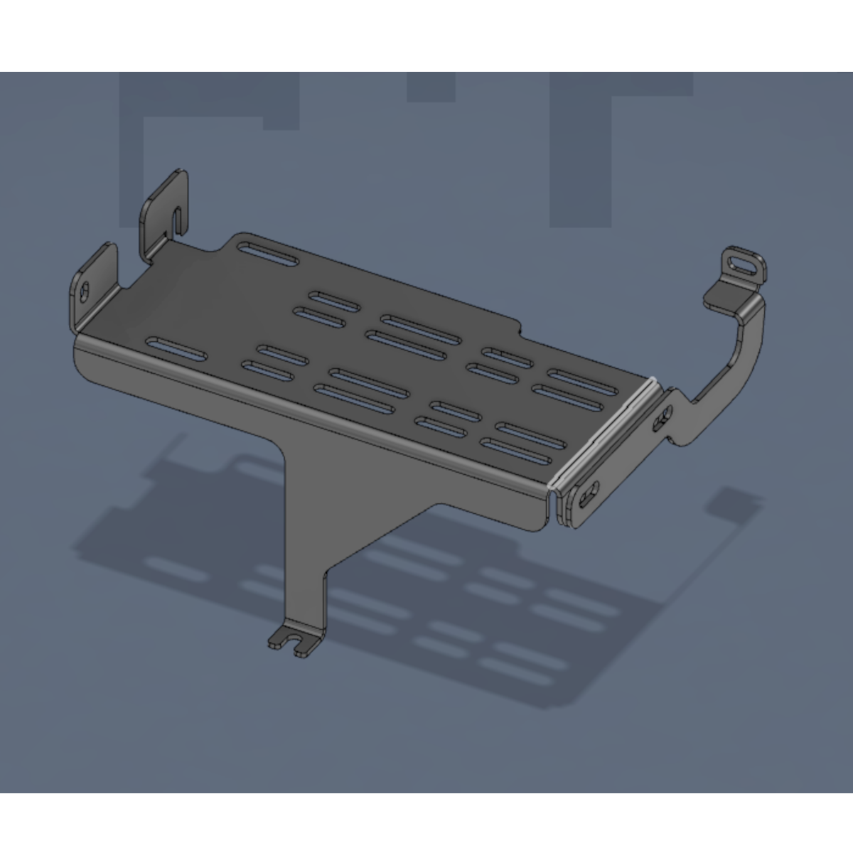 O2 Fabrication Twin Air Compressor Mount – 3rd Gen Toyota Tacoma (2016–2023)