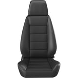 Black car seat cover on a white background