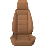 Brown car seat cover on a white background