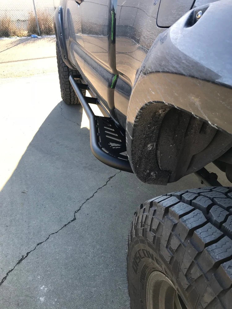 Greenlane 3rd Gen Tacoma Aluminum Sliders with Rear Kick Out