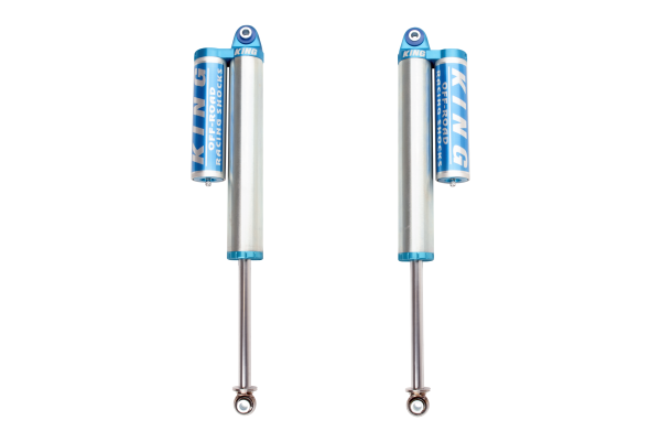 King 2015-2025 Ford F-150 2.5 Rear Shocks W/ Piggyback Reservoir (No Ajdusters)
