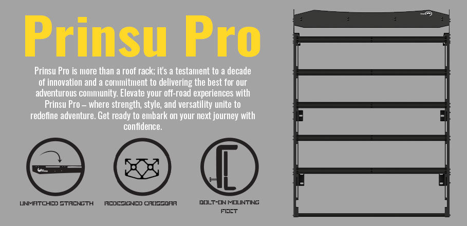 Prinsu PRO 2022+ Tundra Roof Rack