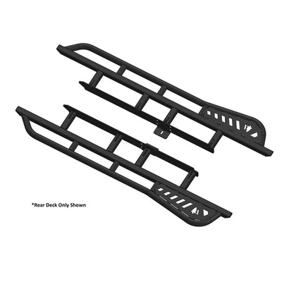 Greenlane 2nd Gen Tacoma Aluminum Sliders with Rear Kick Out