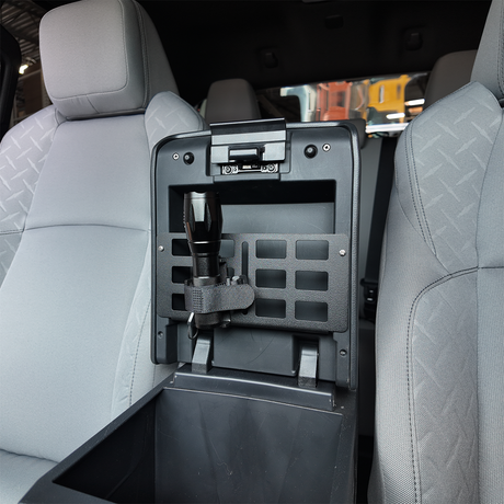 Cali Raised Interior Center Console MOLLE Panel For 2024+ Toyota Tacoma & 2025+ 4Runner