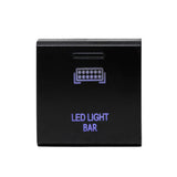 Cali Raised Light Bar SQUARE Switch