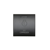 Front facing square air compressor switch