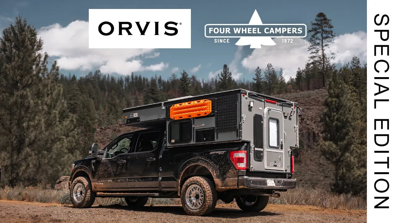 FOUR WHEEL CAMPERS ORVIS SPECIAL EDITION POP-UP TRUCK CAMPER