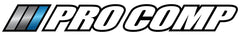 Pro Comp logo with a blue and black design on a white background