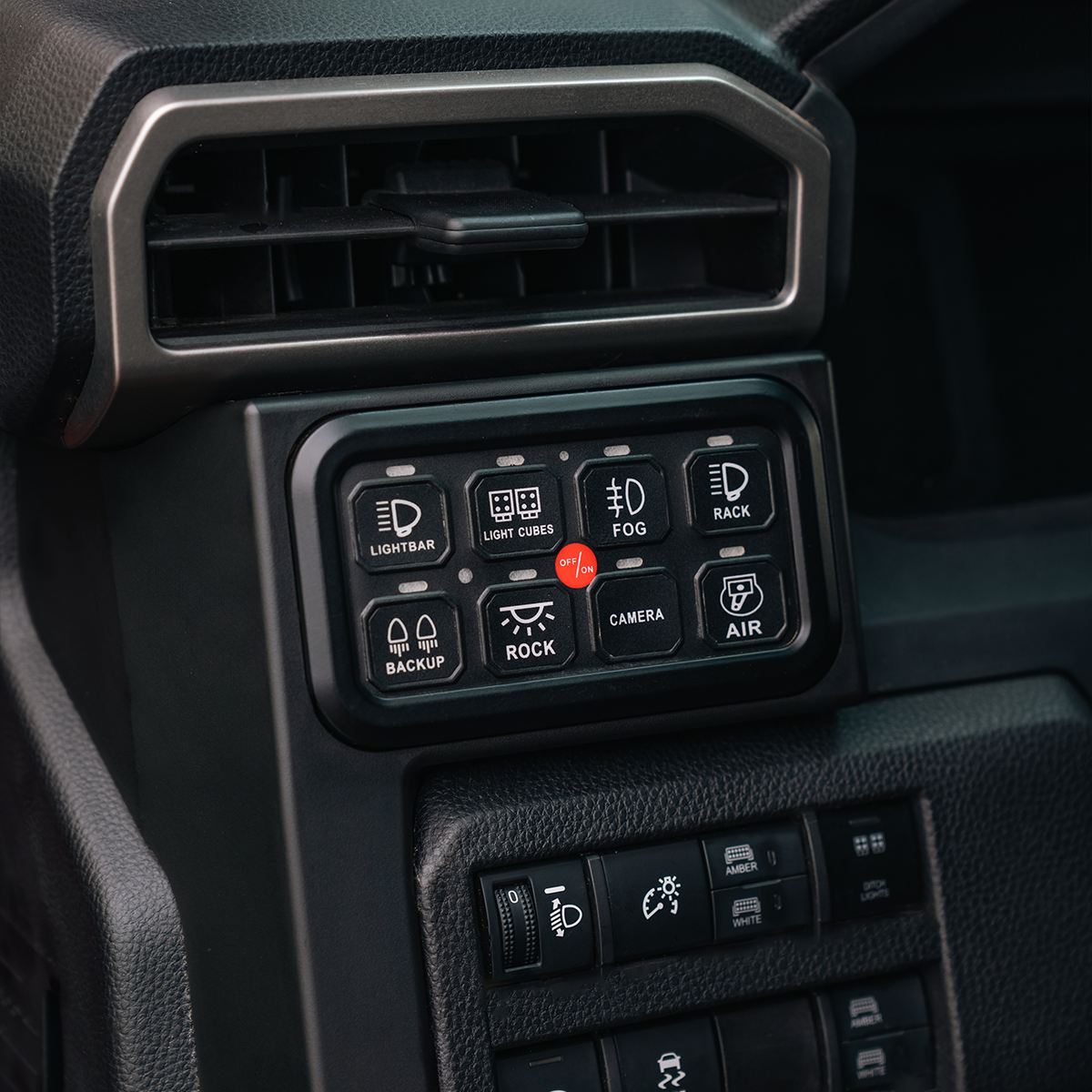 Cali Raised OEM Style Switch Panel For 2024+ Toyota Tacoma