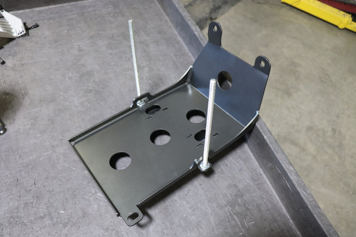 C4 Fabrication 2010+ 4Runner Passenger Side Spare Battery Tray