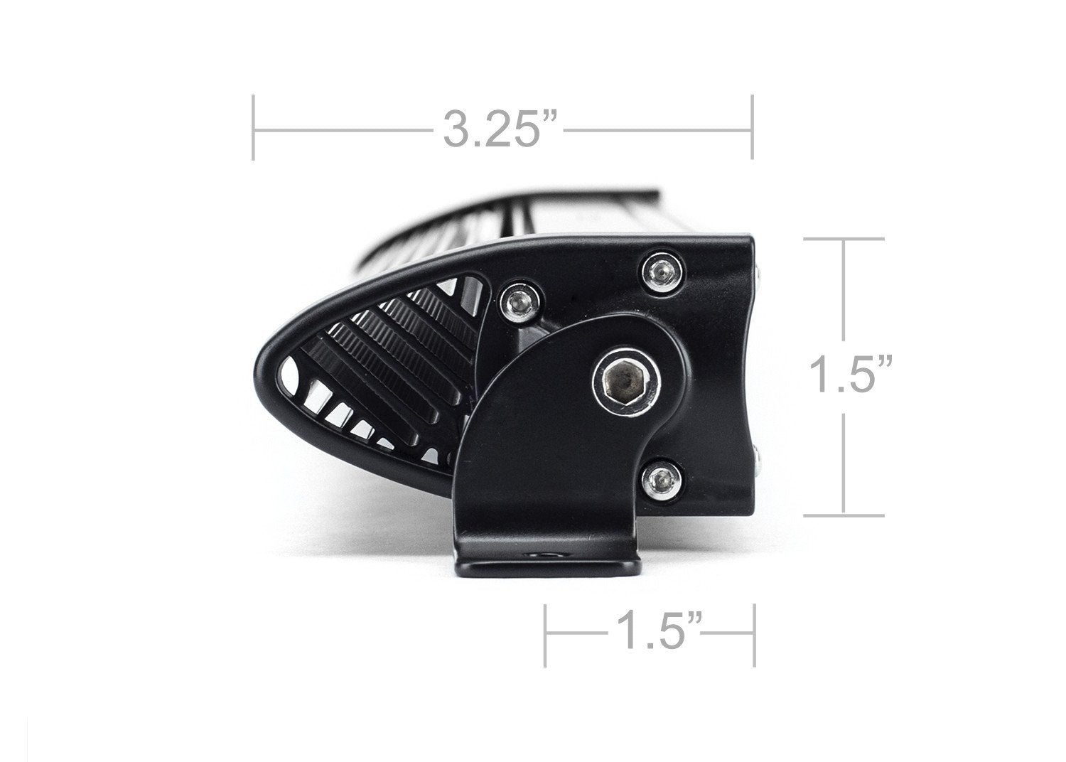 42" Slim Single Row LED Bar - Cali Raised LED