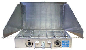 Partner Steel 18" Double Burner Stove