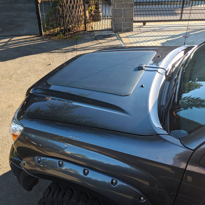 Cascadia 4x4 VSS System - 90 Watt Hood Solar Panel (Various Fitment)
