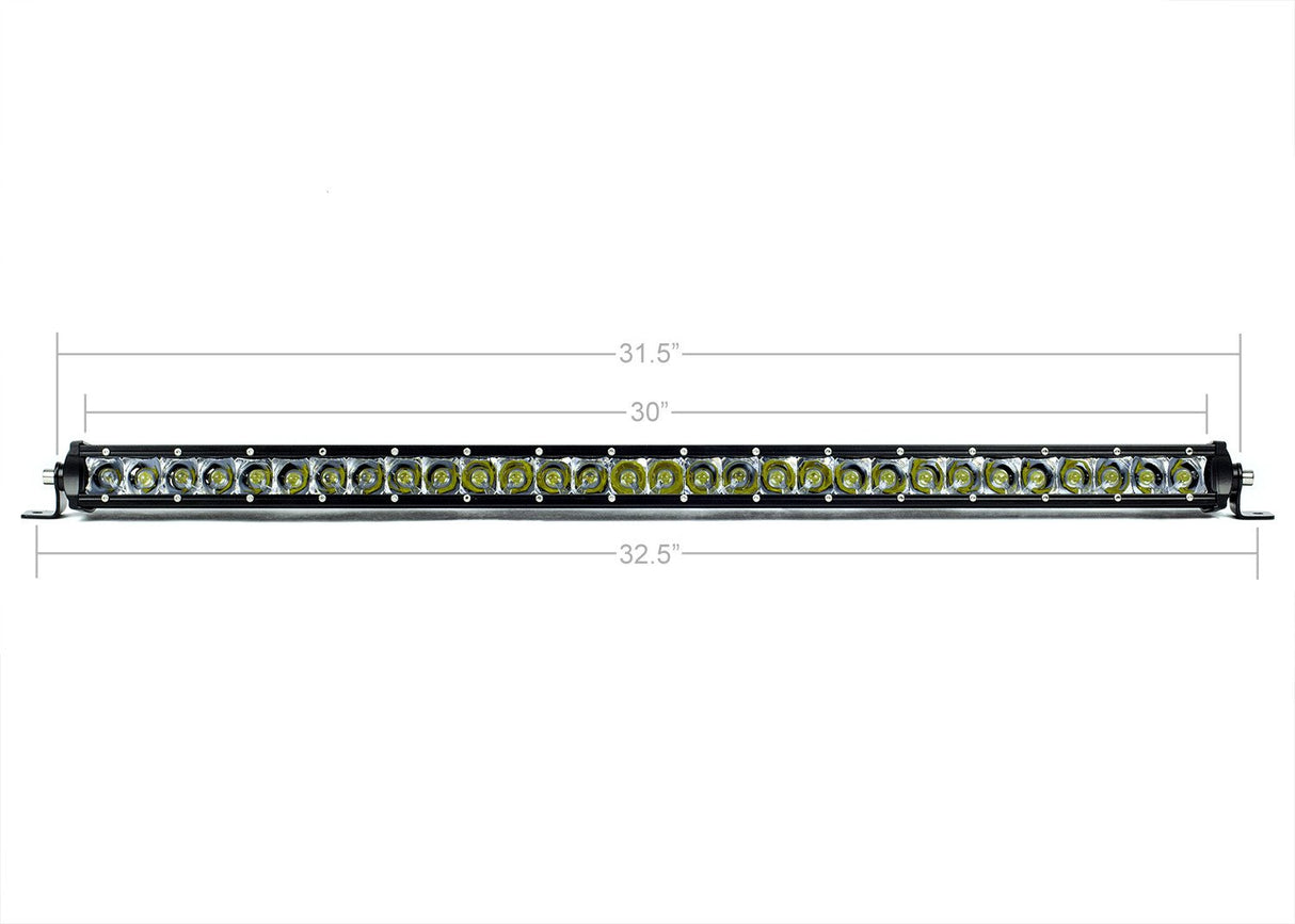 32" Slim Single Row Bar - Cali Raised LED