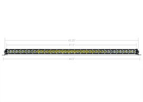 42" Slim Single Row LED Bar - Cali Raised LED