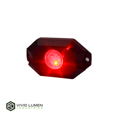 Vivid Lumen Industries - RGB Rock Light Kit 4pc Wireless Bluetooth