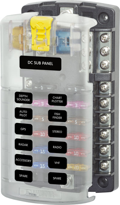 Blue Sea Systems ST Blade Fuse Block