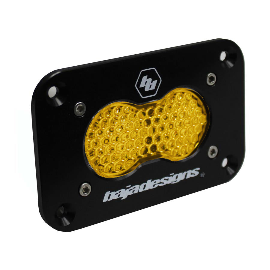 Baja Designs LED S2 Sport Black Flush Mount LED Auxiliary Light Pod