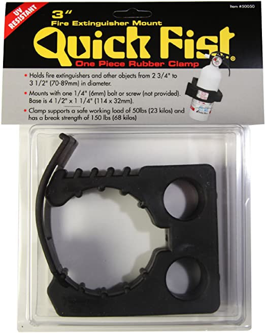 Quick Fist 3" Fire Extinguisher Mount