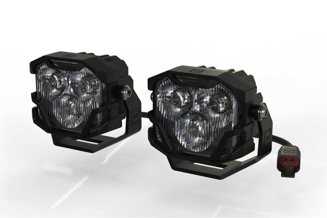 Morimoto 4Banger HXB LED Pod Lights (PAIR)