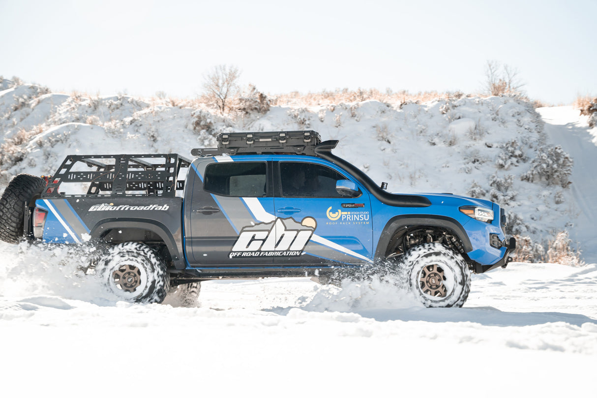 CBI 2005-2023 Tacoma Roof Rack Height Bed Rack (Powder scratches)