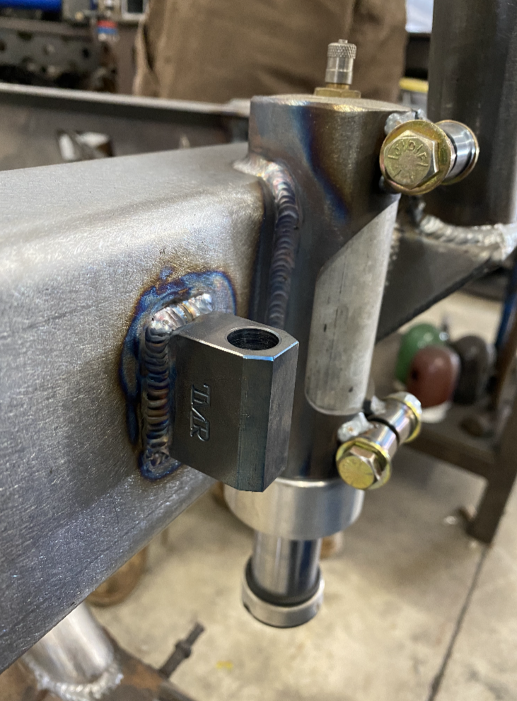 TMR Customs Limit Strap Clevis & Weld Block - Flat - Single Strap