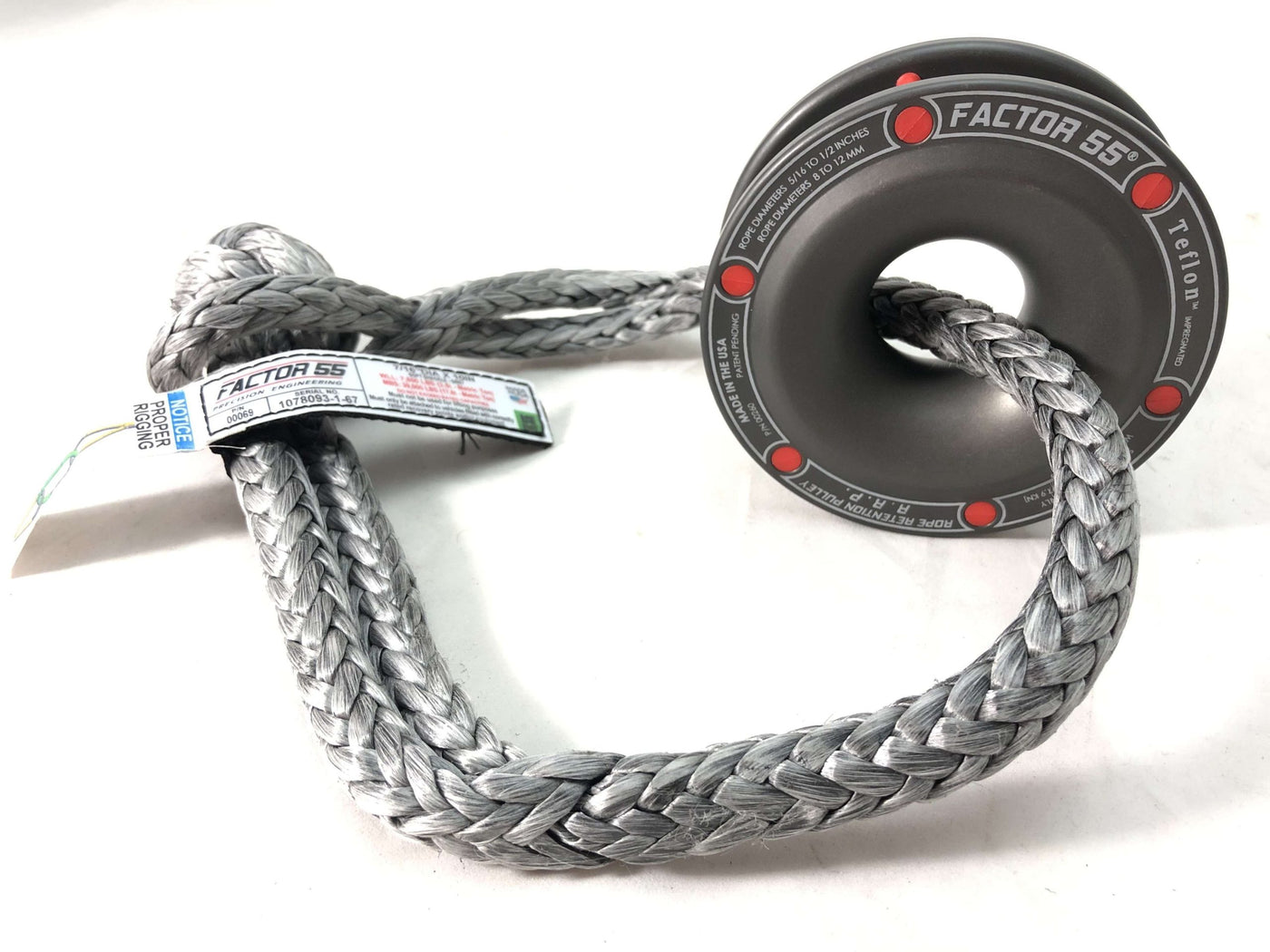 Factor 55 Rope Retention Pulley