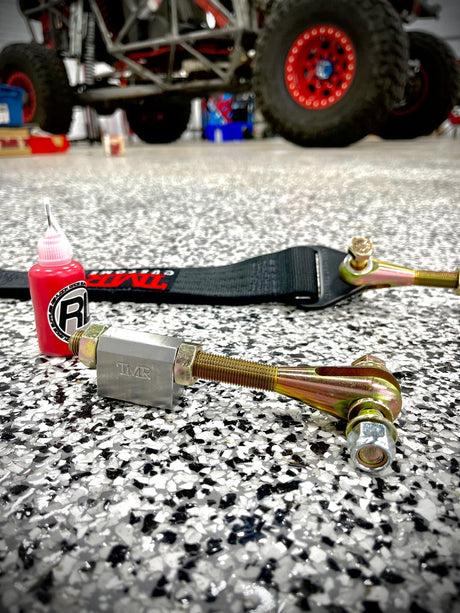 TMR Customs Limit Strap Clevis & Weld Block - Flat - Single Strap