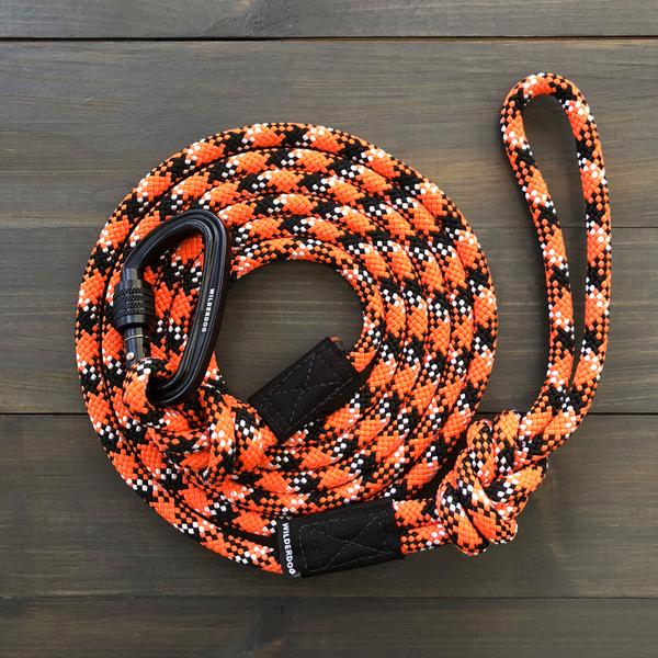 Wilderdog Big Carabiner 5ft Rope Leash - Overland Outfitters