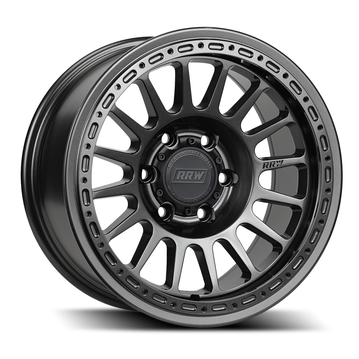 Relations Race Wheels RR6-H 17x8.5 (6x5.5 I 6x139.7) Hybrid Beadlock Toyota Tacoma/4Runner